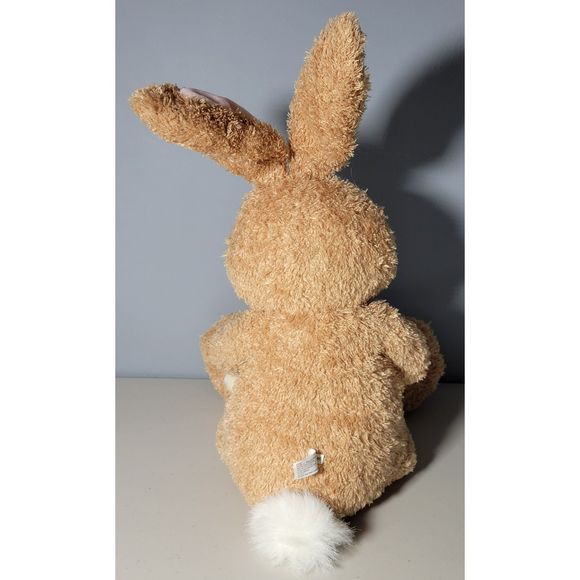 VHTF heads & tales by GUND #43557 Large Brown Bunny Rabbit Holding Sheep Plush‎ - Picture 3 of 12